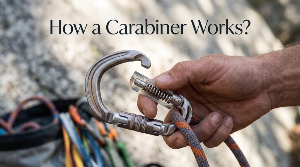 How a Carabiner Works?