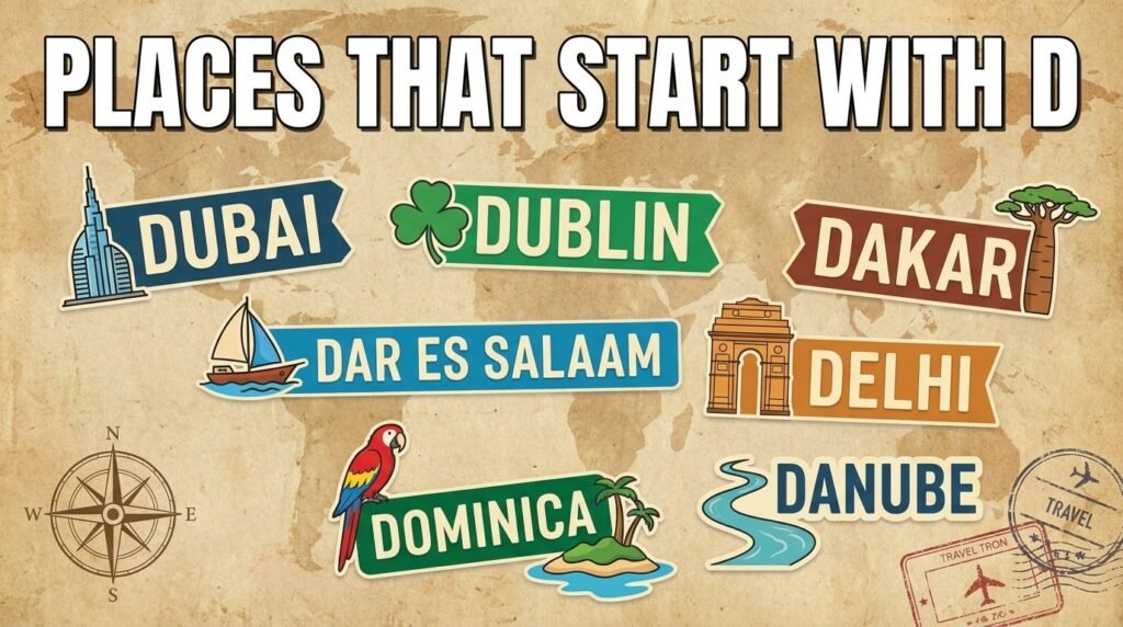 Places That Start With D