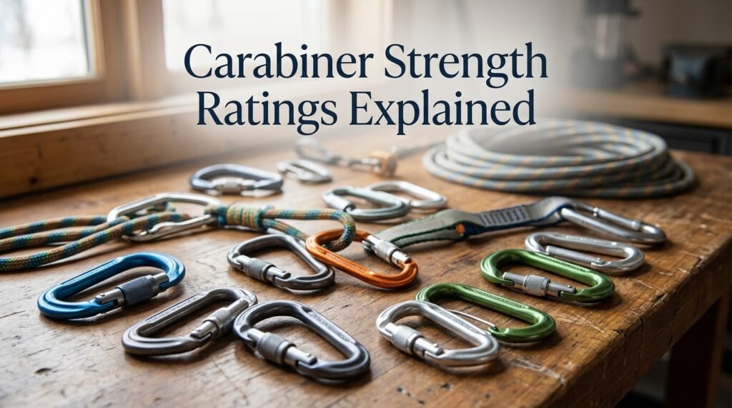 Carabiner Strength Ratings Explained
