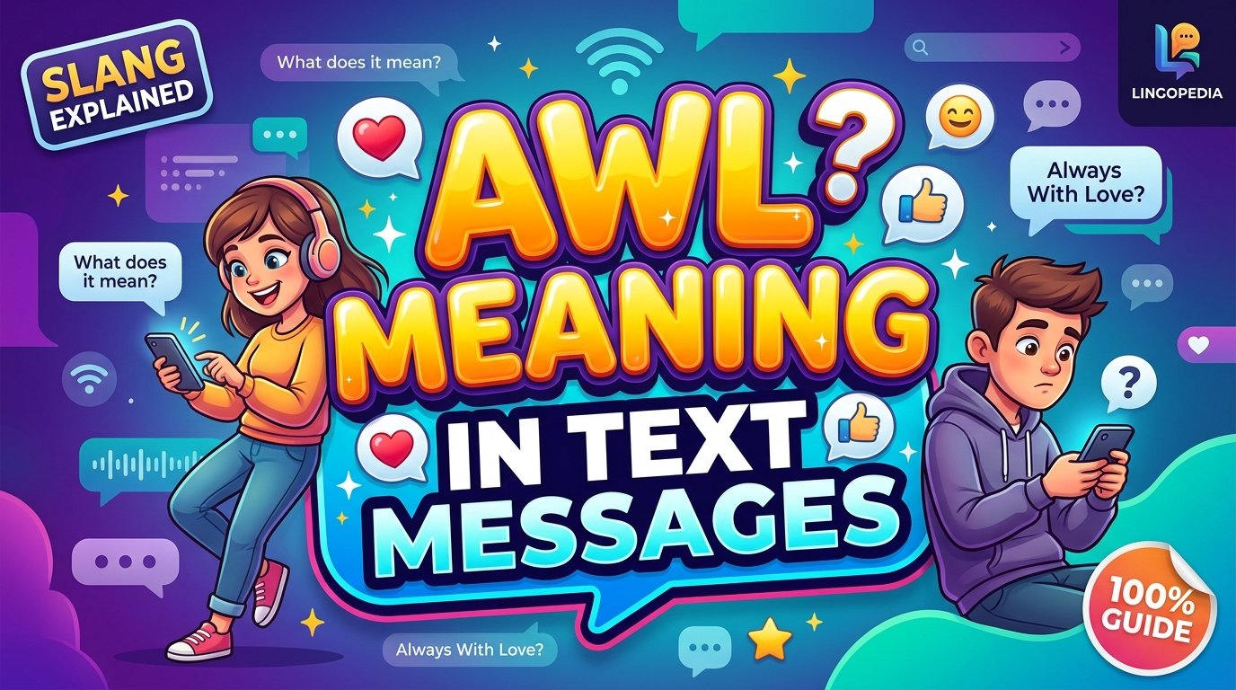 AWL Meaning in Text Messages: Easy Examples to Understand