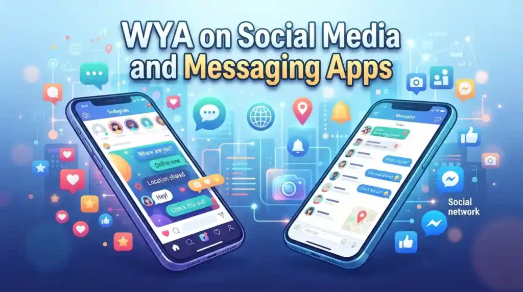 WYA on Social Media and Messaging Apps