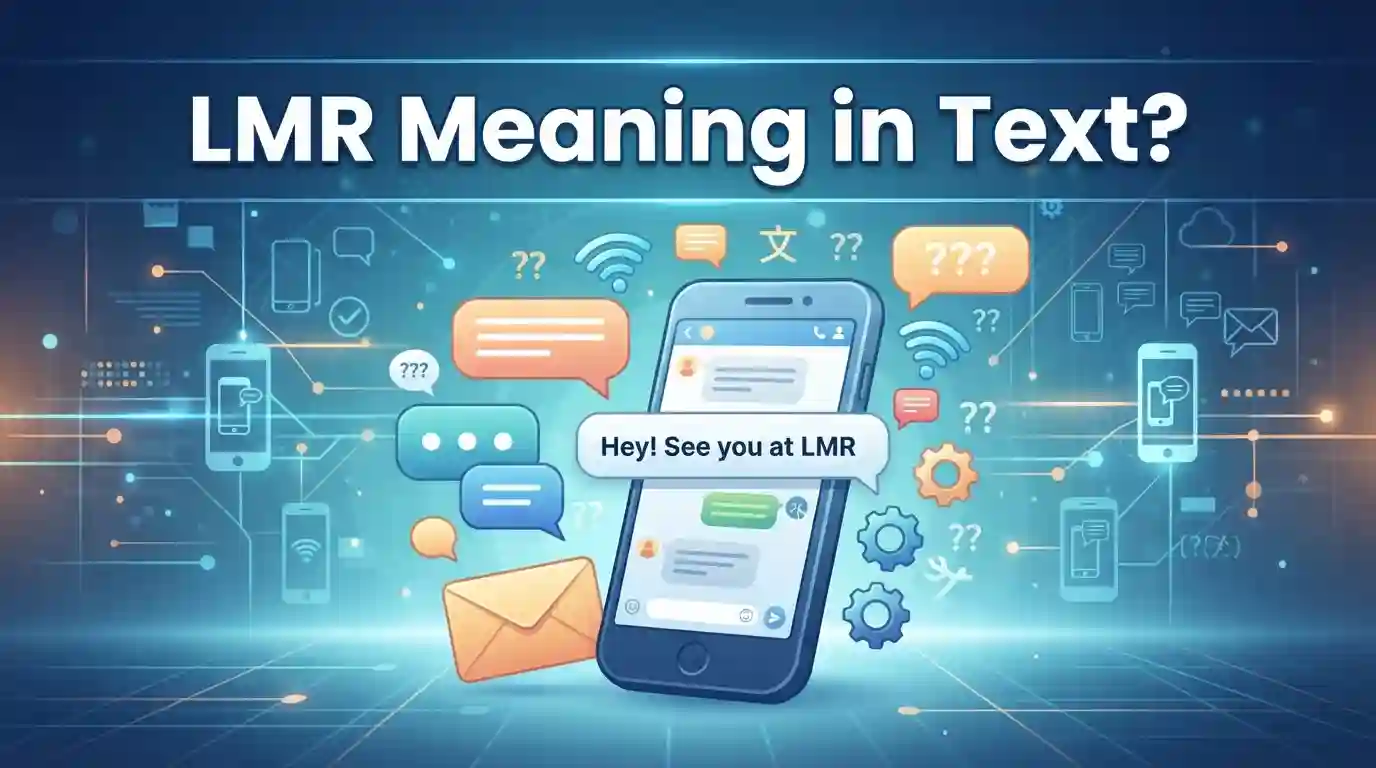 LMR Meaning in Text: What This Popular Chat Abbreviation Means