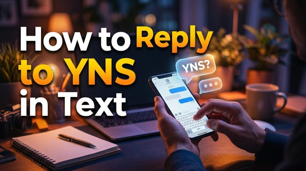 How to Reply to YNS in Text