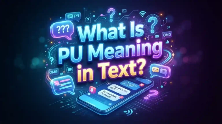 What Is PU Meaning in Text? Simple Guide With Real Examples