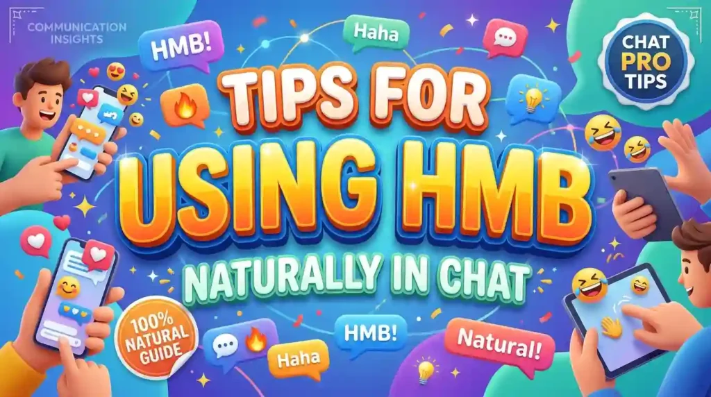 Tips for Using HMB Naturally in Chat