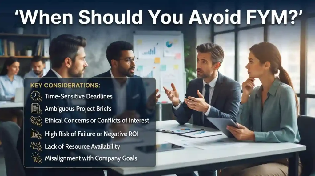 When Should You Avoid FYM?