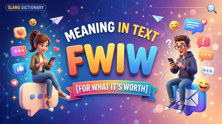 FWIW Meaning in Text