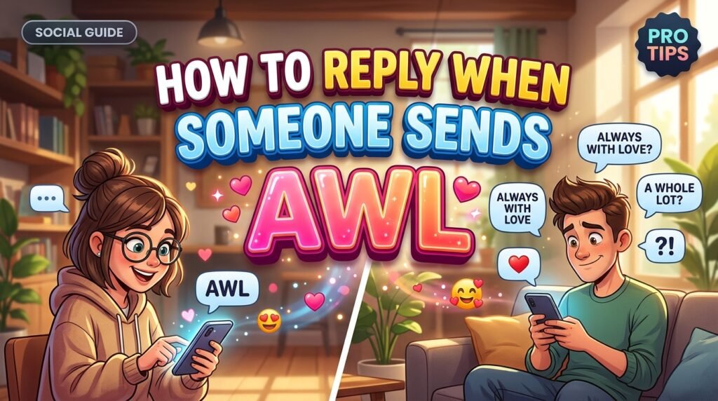 How to Reply When Someone Sends AWL