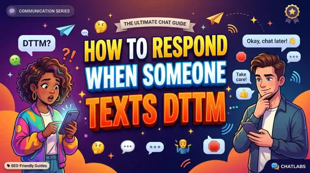 How to Respond When Someone Texts DTTM