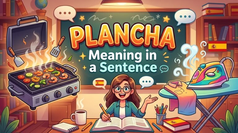Plancha Meaning in a Sentence: Easy Examples to Understand