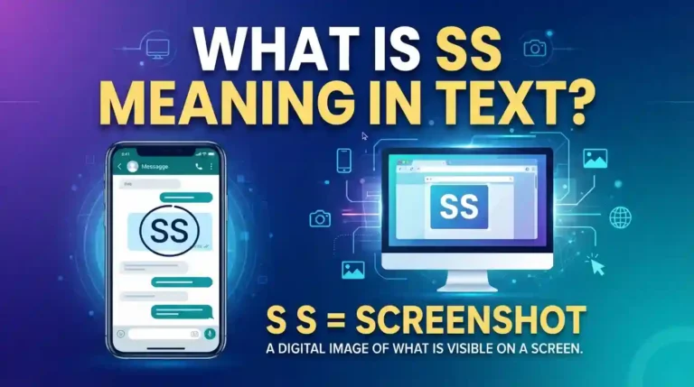 What Is SS Meaning in Text? Easy Guide With Real Examples